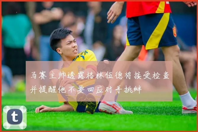 马赛主帅透露格林伍德将接受检查并提醒他不要回应对手挑衅