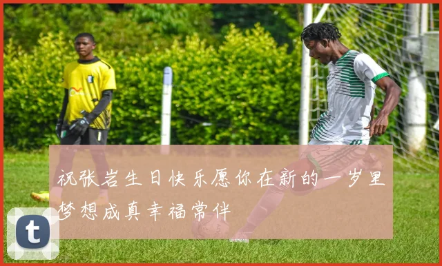 祝张岩生日快乐愿你在新的一岁里梦想成真幸福常伴